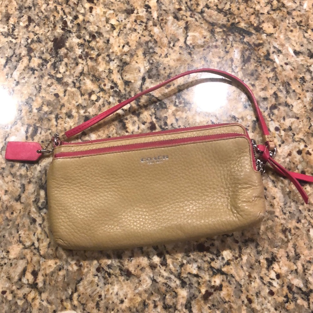 Coach wristlet/wallet